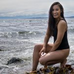 Beach Photo Shoot in Victoria BC with Model Charmaine – Are the Vancouver Island Models just Super Brave?, DSC03419