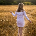 Beautiful meadow photo shoot with model Julia, DSC06564