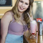 Models and Milkshakes in a Diner - Photo Shoot with Model Julia in Victoria BC, DSC07147 editsTW