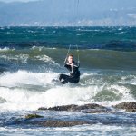 Best KiteSurfing Spot in Victoria BC - with Epic Kitesurf Land Start, DSC07676