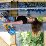 Edgy Photo Shoot under a bridge with Models Lorne and Alicia, DSC09298