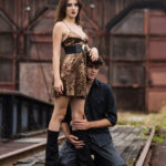 Bold and Beautiful: Edgy Urban Shoot with Arlo and Olivia, TRW01167